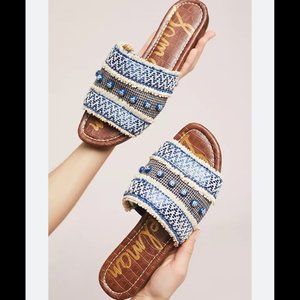 Anthropologie Sam Edelman Brandon Slide Sandals